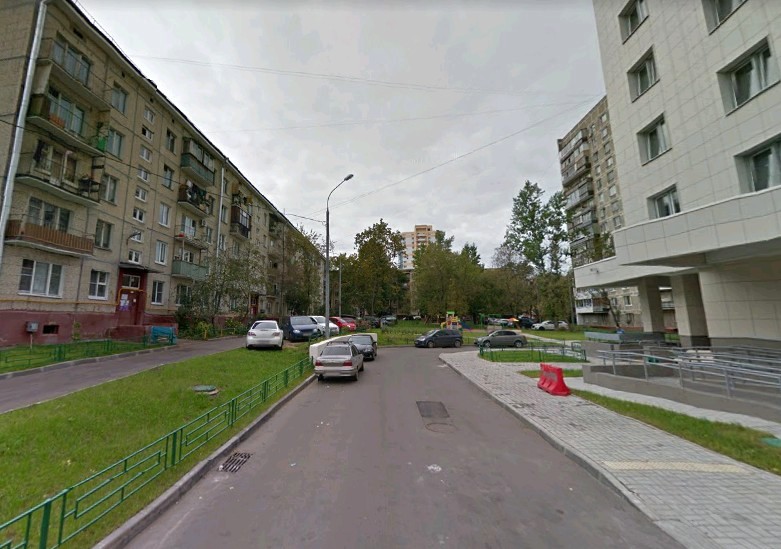 Двор по улице Генерала Глаголева