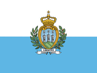 Сан-Марино флаг