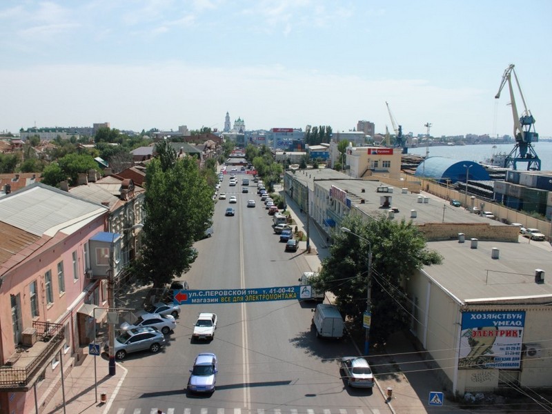 Панорама Астрахани