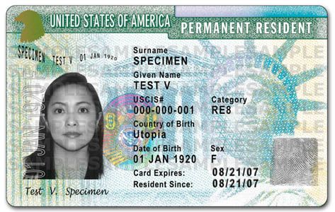 Permanent Resident - грин карта США