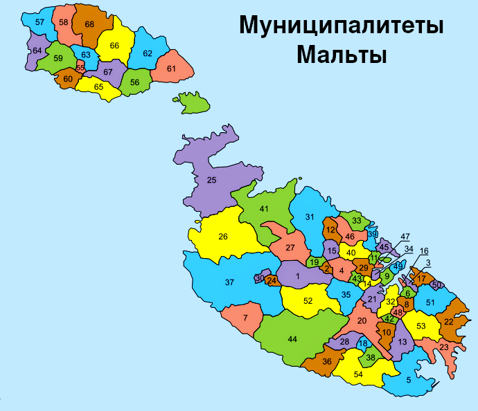 Муниципалитеты Мальты