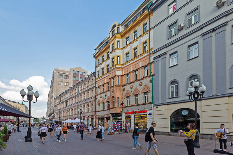 Арбат в Москве