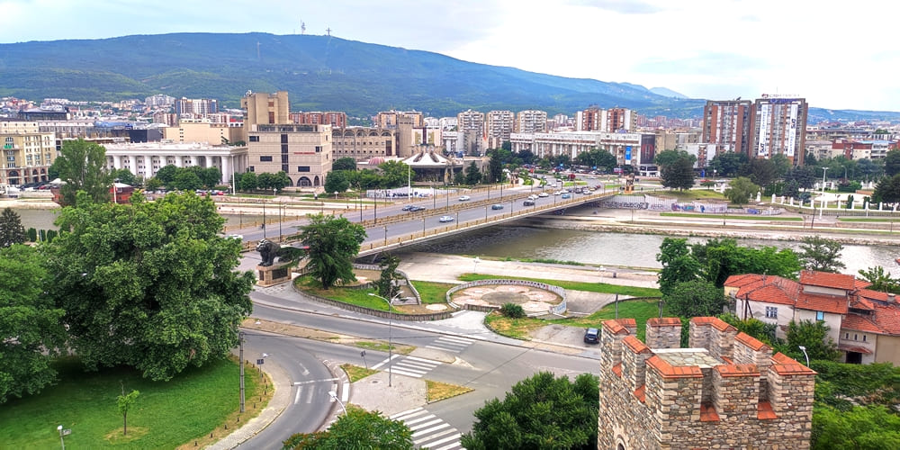 Скопье фото города Северной Македонии