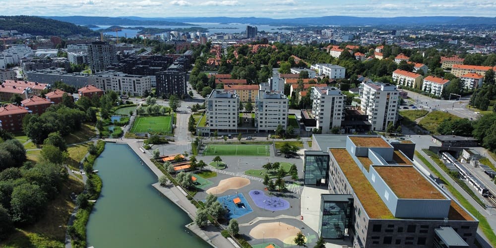 Осло фото города Норвегии