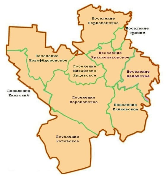 Троицкий административный округ