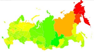 Тарифы на электроэнергию по регионам в России